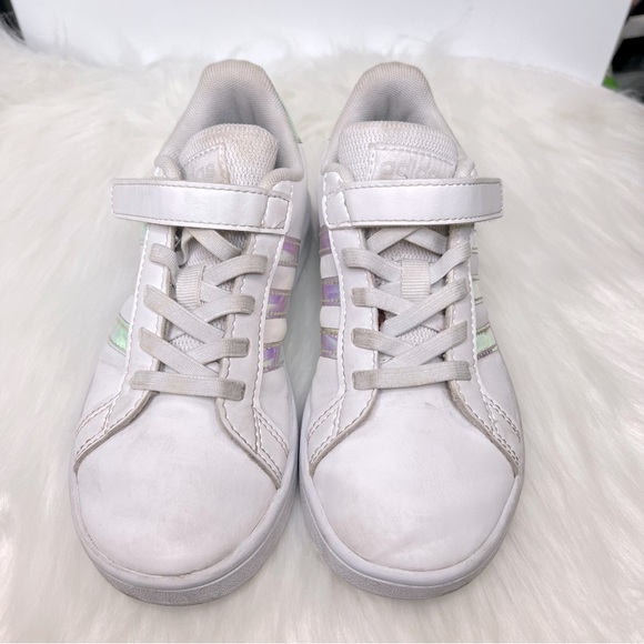 ADIDAS Kids Grand Court Casual Shoes Sneakers - Size 12.5 Kids - Picture 2 of 6
